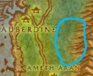 Darkshore Moonkin Map Location